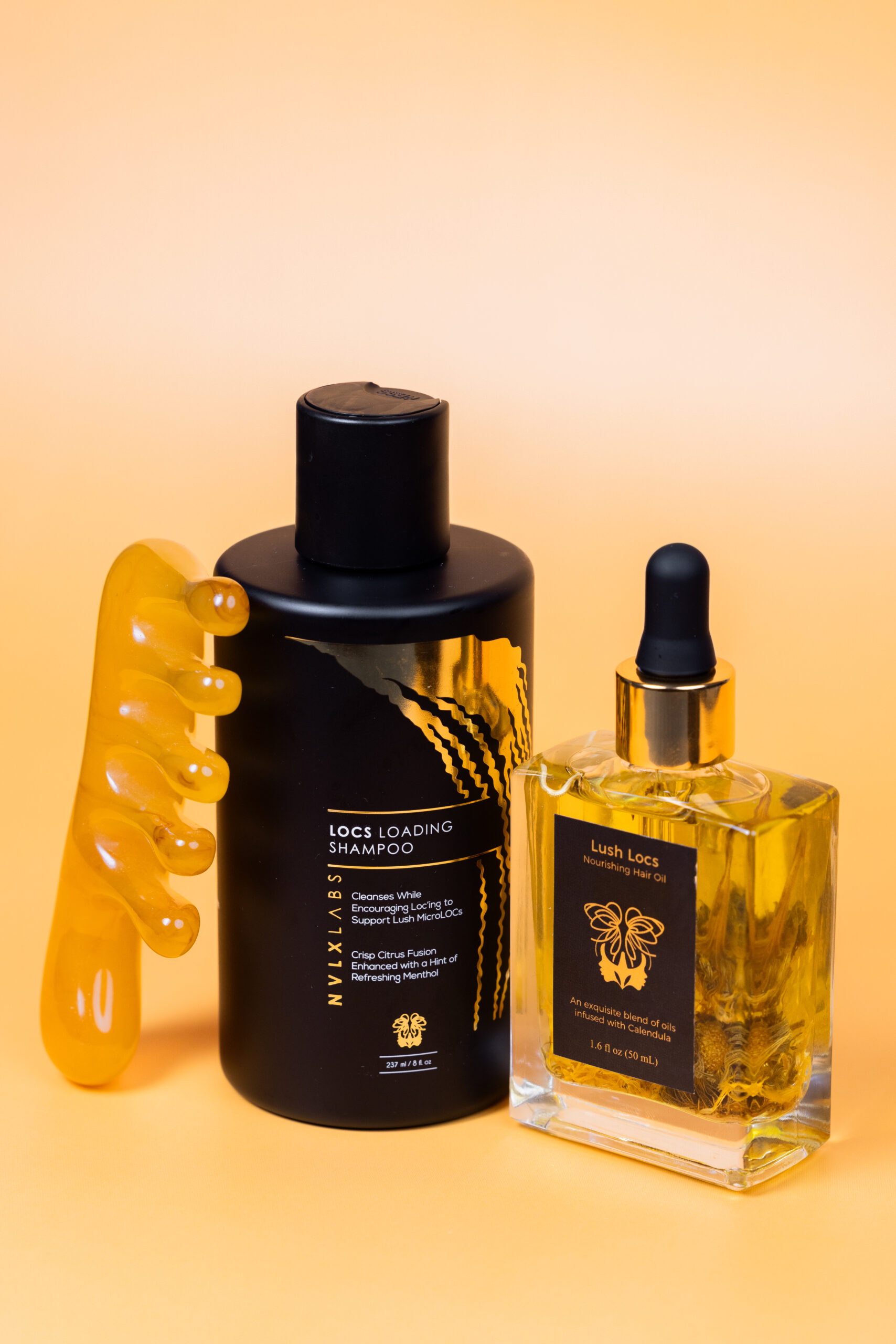 The Tri (Loc Shampoo, Loc Oil & Comb)